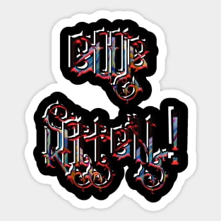 Eddie Rotten Sticker